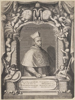 KG 02923
<br/>
Portret Albert, aartsbisschop Oostenrijk
<br/>
<em>Velden, Georg van de (?-?) sc.</em>